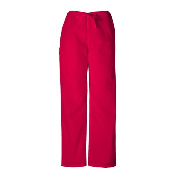 Cherokee Workwear Pant Scrub Cherokee Unisex Medium Red Ea - 4100-RDW-M