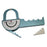 Fabrication Enterprises Caliper Skinfold Baseline 7-1/4X1/2X5" Deluxe Dual Sided Aluminum Ea - 12-1130