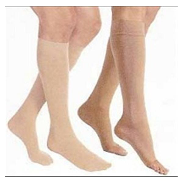 BSN Medical Stocking Compression Opaque Knee High Closed Toe Medium Natural 1/Pr - 115615
