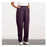 Fashion Seal Slacks Scrub Womens Medium Petite Eggplant Ea - 7069-M