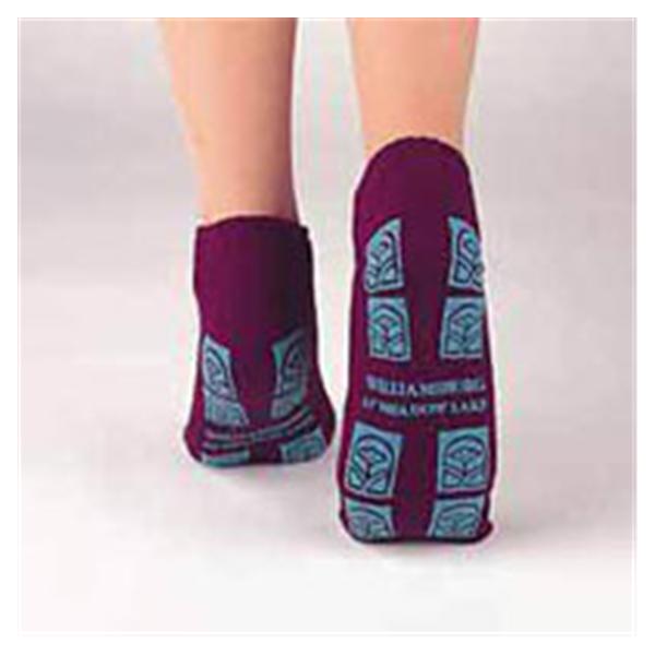 Principle Business Ent. Socks Patient Tredmates Terrycloth Royal Blue Size 6-7 48/Case - 3826