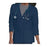 Landau Uniforms Jacket Scrub 60% Cotton / 40% Polyester Womens Navy 2X Large 2 Pockets Ea - 3505-NAVY-2XL
