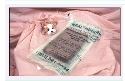 Healthmark Industries Sterility Maintenance Cover 16 X 30 Inch, Linear Tear Material, Self Seal - SE1630