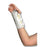 Scott Specialties Wrist Splint Removable Palmar Stay Canvas / Flannel Left Wrist X-Large - 3957 WHI XLL