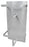 Omnimed 303025 Vertical Wall Mounted Double Bedpan Rack