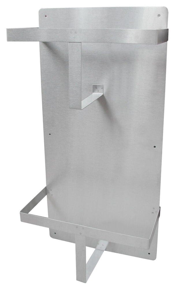Omnimed 303025 Vertical Wall Mounted Double Bedpan Rack
