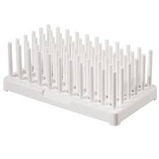 Fisher Scientific Nalgene Peg Test Tube Rack 50 Place 14 mm - 17 mm White - 1481054G