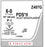 J & J Healthcare Systems PDS II Suture with Needle Absorbable Uncoated Violet Suture Monofilament Polydioxanone Size 6-0 18 Inch Suture 1-Needle 11 mm Length 3/8 Circle Precision Point - Reverse Cutting Needle - Z487G