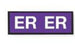 Aspen Surgical Products - Blank Label Tape Instructional Label Purple, White Vinyl 8-1/2 X 11 Inch - 158091EEA