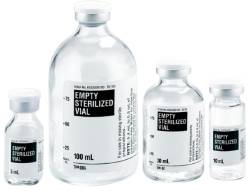 ALK Laboratories - Empty Vial, Sterile 5 mL Silver - SEV520S