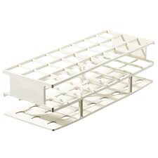 Fisher Scientific Nalgene Unwire Test Tube Rack 40 Place 20 mm White 25 X 10.2 cm - 1480926
