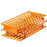 Fisher Scientific Nalgene Unwire Test Tube Rack 72 Place 13 mm Orange 20 X 10.2 cm - 1480932
