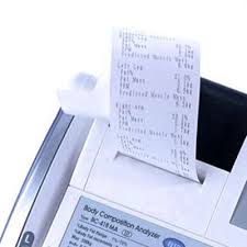 Tanita Thermal Paper 300 L X 2.44 W Inch Tanita Body Composition Scale - ZZ4100TP300PAPER
