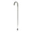 Medline Shepherd's Crook - Round Handle Cane Aluminum 30 to 39 Inch Height Chrome - G05370