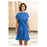 Sup International Gown Exam Large 30 In X 46 In Blue 50/Ca - 65334
