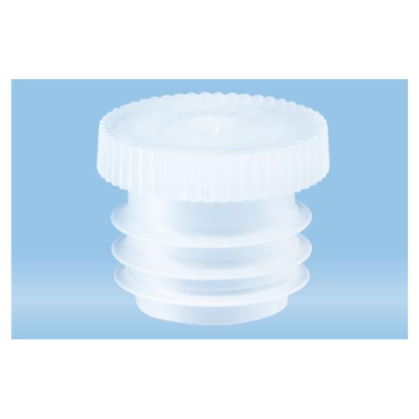 Sarstedt Push Tube Cap Ldpe Clear 13Mm 1000/Pk - 65.818