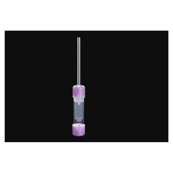 Sarstedt Tube Capillary Microvette 200Ul 47.6X10.8Mm Pp K3E K3 Edta Violet 100/Package - 20.1288.100