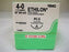 Ethilon - Suture with Needle Nonabsorbable Uncoated Black Suture Monofilament Nylon Size 4 - 0 18 Inch Suture 1-Needle 19 mm Length 3/8 Circle Precision Cosmetic - Conventional Cutting PRIME Needle - 1894G