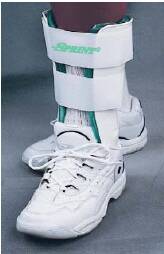 AS 2 - Air Ankle Support One Size Fits Most Hook and Loop Closure Left or Right Foot - 08140734