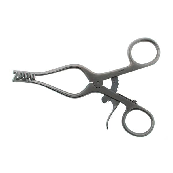 BR Surgical, Retractor Weitlaner-Wullstein 5" 3X3 Sharp Teeth Stainless Steel Ea - BR18-65413