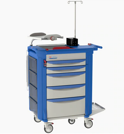 Lifeline Crash Cart - Blue