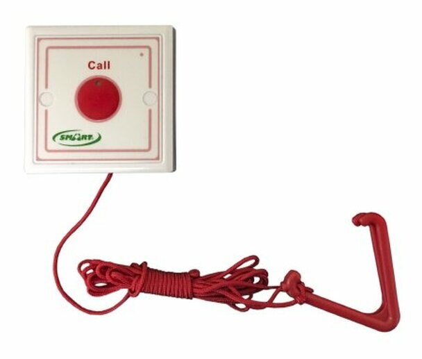 Smart Caregiver Wireless Water Resistant Call Button with Pull-Cord - 2017-CB