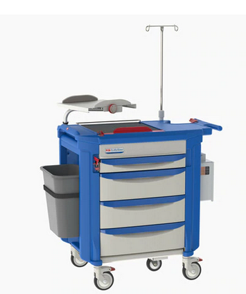 Crash Cart - Blue