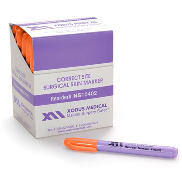 Xodus Medical Marker Skin Regular Tip Non-Sterile 400/Bx - NS10402