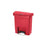 Rubbermaid Can Trash Slim Jim Resin 4Gal Step-On Pedal Red Rectangle Each - 1883563