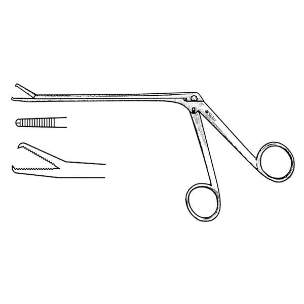 Sklar Instruments Forcep Alligator Hoen 5-1/2" Serrated 1X2 Teeth Stainless Steel Ea - 67-1015