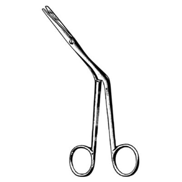 Sklar Instruments Scissors Nasal Heymann 7" Blunt/Blunt Smooth Straight Stainless Steel Ea - 70-4268