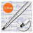Acuderm Biopsy Punch Dermal Acu-Punch 3.5Mm Ribbed Hollow Handle Ss Bld Disp Strl 25/Bx - P3525