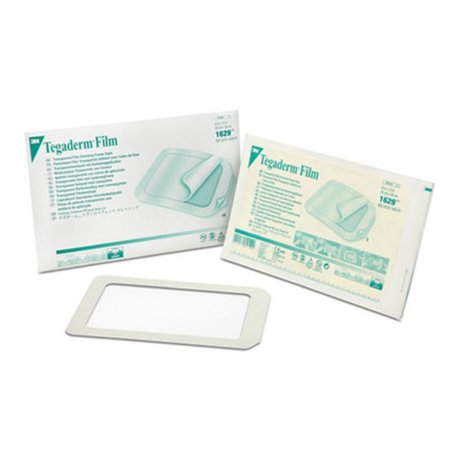 3M Tegaderm - Transparent Film Dressing Rectangle 8 X 12 Inch Frame Style Delivery With Label Sterile - 1629