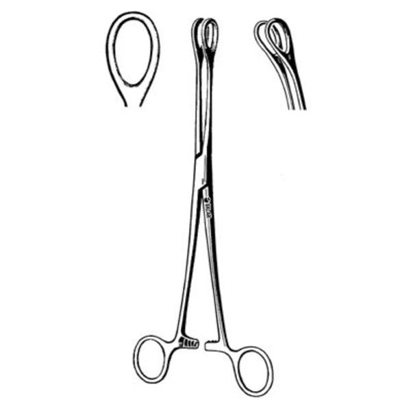 Sklar Instruments Forcep Sponge Foerster 9-1/2" Smooth Curved Stainless Steel Ea - 87-2295