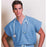 Fashion Seal Shirt Scrub Fashion Blend Unisex Small Ceil Blue Ea - 6792-S