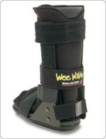 Breg Wee Walker Ankle Walker Boot Small / Medium Hook and Loop Closure Pediatric Size Up to 8 Left or Right Foot - AL185003BB-