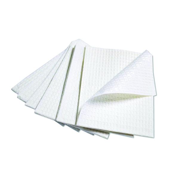 Tidi Products Towel Professional Professional 13 In X 18 In White 2 Ply Tissue / Poly 500/Ca - 1051