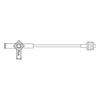 Smiths Medical Extension Set 6 Inch 0.4 mL Priming Volume DEHP - X43660