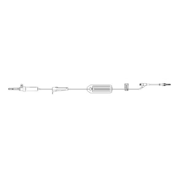 Zyno Solutions, Iv Administration Set Ndls Yinj 105" 20 Drop/Ml Priming Volume 18Ml 50/Ca - A280071DF120