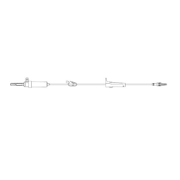 Zyno Solutions, Iv Administration Set 105" 20 Drop/Ml Priming Volume 18Ml 50/Ca - B2-70070