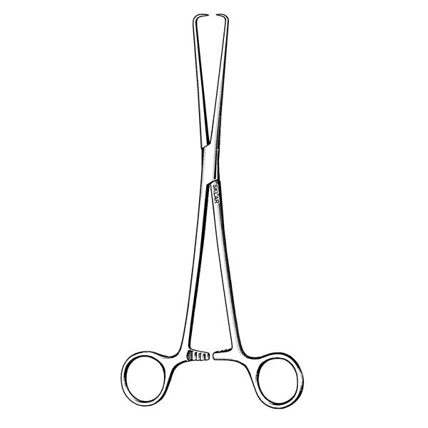 Sklar Instruments Forcep Tenaculum Schroeder Econo 9-1/2" Straight Disposable 12/Bx - 21-386