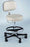 Blickman Blickman Built Lab Stool Backrest Pneumatic Height Adjustment 5 Casters Black - 1041212100