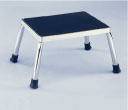 Blickman Step Stool 1-Step Chrome Plated Steel 9 Inch - 1021251640