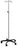 Blickman Built - IV Stand Floor Stand 4-Hook Five 2-1/2 Inch Swivel Casters - 0561315400
