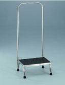 Blickman Step Stool MRI 1-Step Stainless Steel 8-1/2 Inch - 1017757100