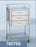 Blickman Saturn Anesthesia Utility Table 20 X 16 X 34 Inch Stainless Steel - 237857000