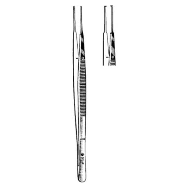 Sklar Instruments Forcep Tissue Gerald 7" Straight 1X2 Teeth Stainless Steel Ea - 47-1173