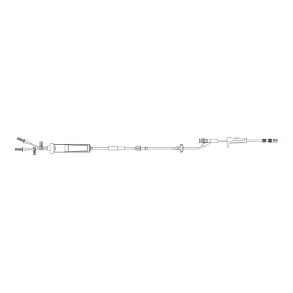 Carefusion Corp. Alaris Pump Module Infusion Set Needle-Free 121" 15 Drops/Ml 10/Ca - 2477-0007