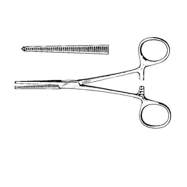 Integra Miltex Inc Forcep Hemostatic Kocher 5-1/2" Straight Stainless Steel Ea - 105-230