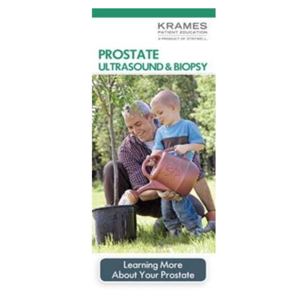 Krames Communications Brochure Educational Prostate Ultrasound And Biopsy 50/Pk - 940393
